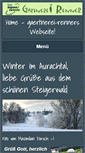 Mobile Screenshot of gaertnerei-renner.de